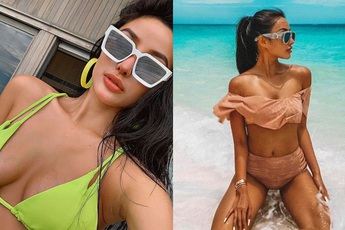 Cận cảnh thân hình nóng bỏng của "hot girl ăn chơi số 1 Sài thành" ở tuổi 32