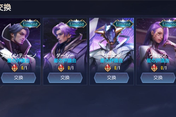 Liên Quân Mobile: Game thủ Việt Nam lại thèm khát dàn skin Tinh Hệ trong Shop Đá Quý server Nhật