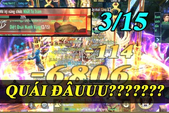 Truyện kinh dị ngày ra game: "Quạt chả" 10 phút vẫn diệt không nổi 15 con quái, lượn khắp map không tìm nổi bãi train