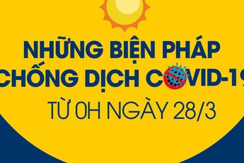 Từ 0h ngày 28/3, đây là những gì bạn cần biết để chung tay cùng cả nước phòng chống dịch Covid-19