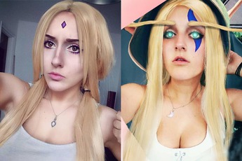 Năng lực cosplay "vô cực" của bóng hồng người Pháp: Riven, Sylvanas, thậm chí nhân vật Naruto trai hay gái đều chấp hết!