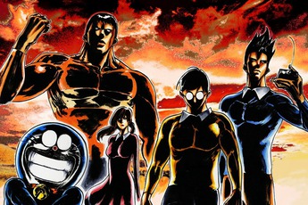 Loạt tranh siêu bựa về nhóm bạn Doraemon khiến ai xem cũng phải cười ngất