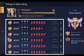 Liên Quân Mobile: Game thủ gây phẫn nộ khi cố tình thua để hạ Rank với thủ đoạn "mua mỗi Giày"