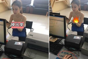 Ngồi làm thủ tục vay tiền, cô gái khiến cộng đồng mạng xôn xao "Vay của anh này, không lãi"