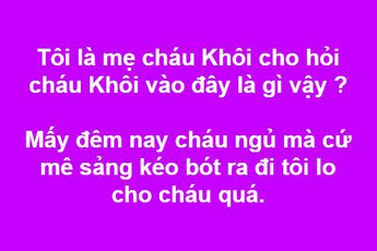 Chuyện hy hữu: Con trai ngủ mơ vẫn thảng thốt "kéo Boss ra", phụ huynh vào tận... group game hỏi thăm tình hình