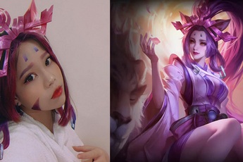 Cô gái Việt cosplay Arum cực xinh khiến cộng đồng Liên Quân Mobile “loạn cào cào” trong đêm
