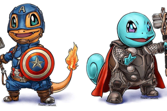 Siêu anh hùng Marvel biến thành Pokémon siêu dễ thương nhưng vẫn "chất hơn nước cất"