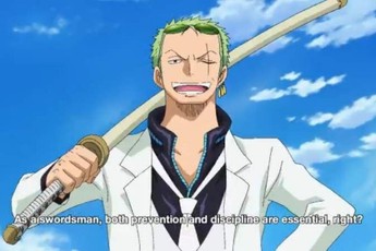 One Piece: Zoro nhiệt tình chia sẻ cách ngăn chặn virus corona lây lan khi dịch bệnh đang diễn biến phức tạp