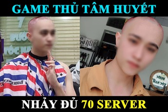 Từng cạo trọc đầu cho giống Thiếu Lâm, thanh niên chứng tỏ "đam mê vô cực" của mình bằng cách nhảy… 70 server