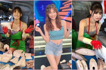 "Hot girl bán cá" đổi đời sau bức ảnh chụp lén và tham vọng tiến sâu vào làng giải trí