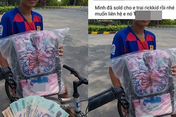 Dân mạng xôn xao cậu học sinh bỏ gần 7 triệu đồng để mua chiếc balo “nhìn không khác gì cặp tiểu học” khiến nhiều người tranh cãi
