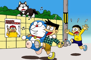 Bộ tranh hài siêu giải trí về Xeko, anh chàng mỏ nhọn trong Doraemon