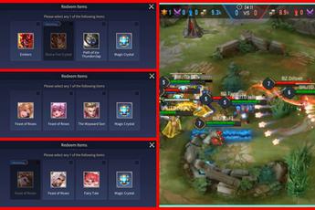 Liên Quân Mobile: Sướng như game thủ Thái Lan khi nhận FREE 3 Rương skin sau 3 ngày