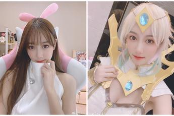 Chiều lòng người xem, nữ streamer LMHT xinh đẹp đội "nội y" lên đầu, bị khóa kênh ngay khoảnh khắc ấy
