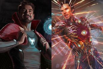 Netizen náo loạn trước những cảnh bị cắt ở Infinity War: Doctor Strange mặc đồ Iron Man hay hậu trường móc mắt gây sốc hơn?