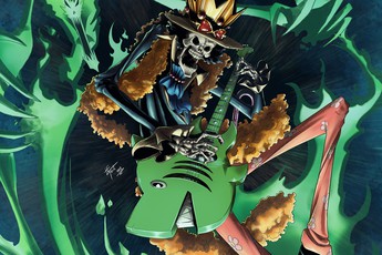 One Piece: Thành quả sau 2 năm tập luyện, Brook "Soul King" sẽ cùng Nami ngăn chặn Big Mom tại Wano quốc