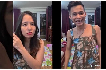 Độ Mixi giờ cũng là tín đồ của TikTok, mới làm video cũng đã leo top trending vì quá "troll"