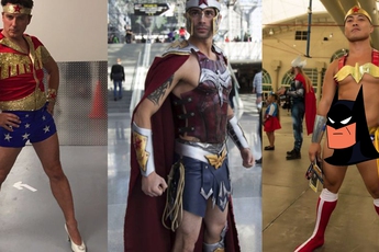 "Mù mắt" với loạt ảnh Wonder Woman phiên bản nam siêu quyến rũ dưới đây