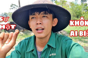 Youtuber nghèo nhất Việt Nam đã trở lại, thừa nhận sẽ không làm clip trong rừng sau lần suýt "mất nghiệp" trước đó