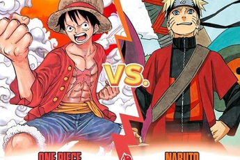 Cuộc đua song mã One Piece đấu Naruto kết thúc, chiến thắng thuộc về Luffy và "Thánh" Oda!