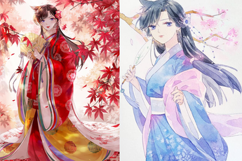 Thám Tử lừng danh Conan: Người yêu Shinichi hóa mỹ nhân cổ trang đẹp thoát tục trong loạt ảnh fan art