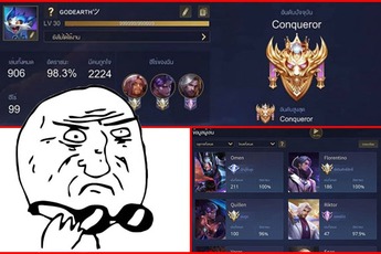 Liên Quân Mobile: Mặc Garena "truy quét", Nick Cao Thủ tỷ lệ thắng gần 100% được rao bán với giá khủng