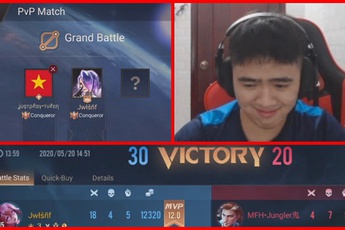 Liên Quân Mobile: Streamer từng bị Fanpage Team Flash "coi thường" chinh phạt Rank Thách Đấu Indonesia