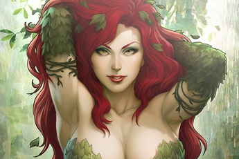 Chiêm ngưỡng 10 tác phẩm fan art tuyệt vời phô diễn nhan sắc nóng bỏng của Poison Ivy- kẻ thù quyến rũ nhất của Batman