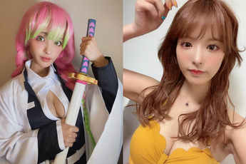 Ngắm mỹ nhân 18+ Nhật Bản Kana Momonogi cosplay Luyến Trụ trong Kimetsu no Yaiba