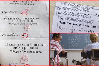 Cận cảnh những mã đề thi siêu bá đạo khiến học sinh phải "méo mặt" mỗi khi định quay cóp
