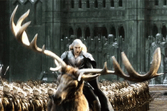 Thú cưỡi của Thranduil trong The Hobbit là hoàn toàn có thật?