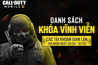 Với động thái cứng rắn này, VNG quyết tâm làm trong sạch môi trường eSports của Call of Duty: Mobile VN
