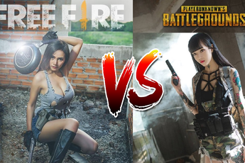 Tan chảy với màn "cung đấu" của nữ game thủ PUBG Mobile và Free Fire xem ai xinh đẹp, “bốc lửa” hơn
