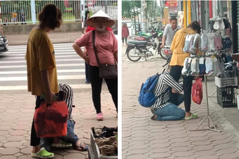 Quỳ xuống ôm chân, khóc và van nài "Về với anh đi", chàng thanh niên khiến cộng đồng mạng lắc đầu ngán ngẩm
