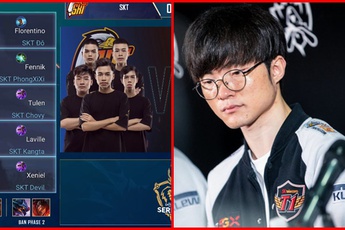 Team SKT của Liên Quân Mobile VN thua quá nhanh, game thủ châm biếm: "Phải mời Faker về mới gánh được"