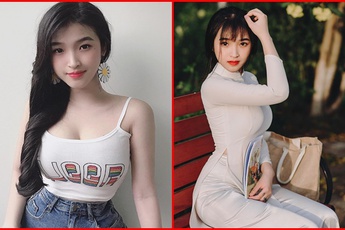 Chiêm ngưỡng vẻ đẹp thuần khiết, thân hình bốc lửa của nữ sinh 17 tuổi Đồng Nai gây sốt MXH