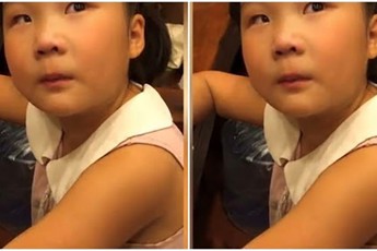 Bị mẹ trách mắng vì không làm bài tập, cô bé mếu máo xúi bố "đổi vợ khác" khiến cộng đồng mạng cực kỳ "nể phục"