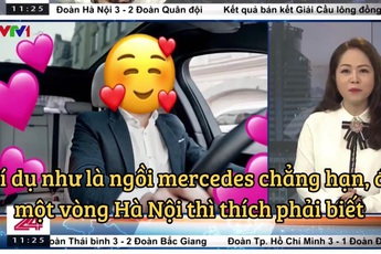VTV vừa có màn "cà khịa" căng cực khi nhắc đến câu "ngồi xe Mẹc đi một vòng Hà Nội" từ ồn ào của Quang Hải