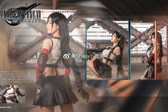 Tifa Lockhart đẹp thì ai cũng biết, nhưng đốt mắt người nhìn thế này thì không phải lúc nào cũng thấy