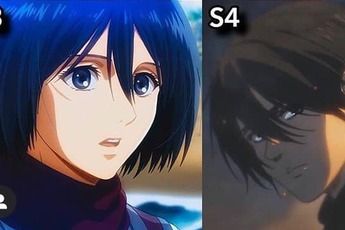 Ngắm quá trình "dậy thì nhan sắc" của dàn nhân vật Attack On Titan qua 4 Season anime