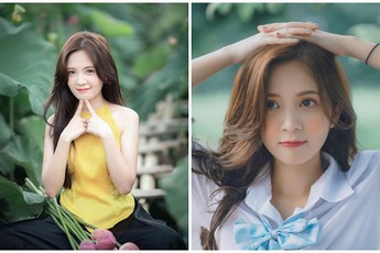 Khoe ảnh thả dáng ở hồ sen, cô nàng hot girl bỗng chốc nổi như cồn trên mạng xã hội