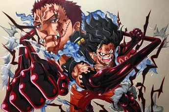 Vẽ lại nhân vật chính trong anime/manga thôi mà, có cần phải đẹp đến thế này không?