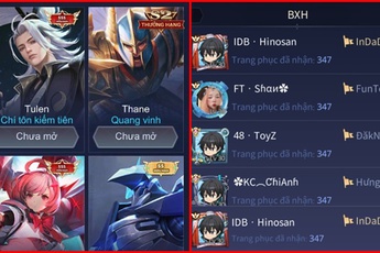 Liên Quân Mobile: Cận cảnh khối tài sản ingame khủng mà người nạp tiền tỷ cũng không thể có