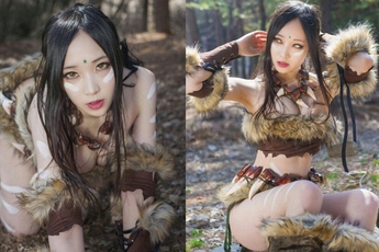 Rạo rực với cosplay Nidalee tâm hồn "căng mọng", trắng hồng từng milimet của nữ coser Hàn Quốc