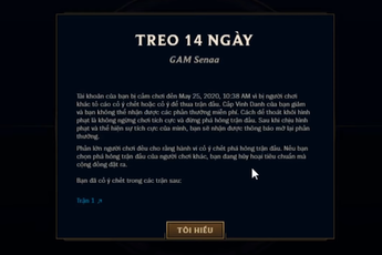 Riot Games thông báo về cuộc 'thanh trừng phá game' - Phát hiện feed quá nhiều là bị ban 14 ngày