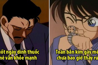 Vì sao Kogoro Mori lại được xem là người có sức khỏe "phi thường" nhất trong Thám tử lừng danh Conan?