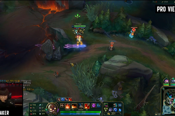 T1 thất trận nhưng Faker vẫn trở thành tâm điểm với pha né chiêu như có 'Thiên Lý Nhãn' trong trận đấu với Dynamics