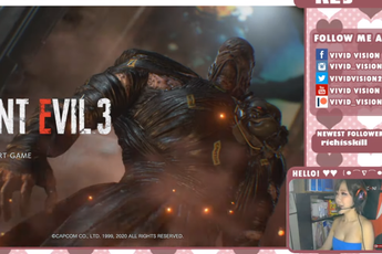 "Cứng người" với mỹ nữ vừa cosplay vừa chơi game kinh dị Resident Evil 3