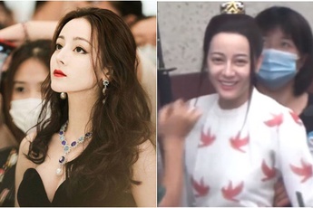 Địch Lệ Nhiệt Ba lại gây bất ngờ với nhan sắc "khác lạ", cộng đồng mạng cho rằng chỉ đẹp sau khi đã được chỉnh ảnh