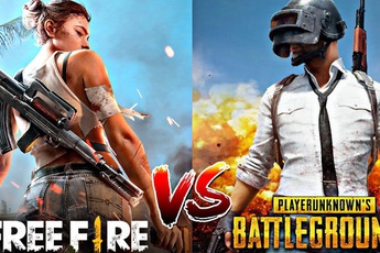 Sự khác biệt giữa súng của 2 trò chơi Free Fire và PUBG Mobile là gì?